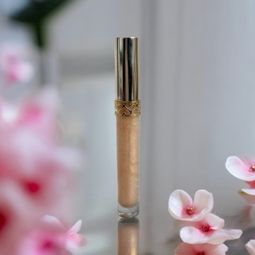 STILA Magnificent Metals Lip Gloss Lipstick Lip Color CITRINE NIB